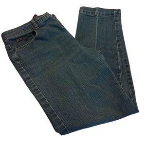 Gloria Vanderbilt Women's Denim Blue Jeans In A Size 12